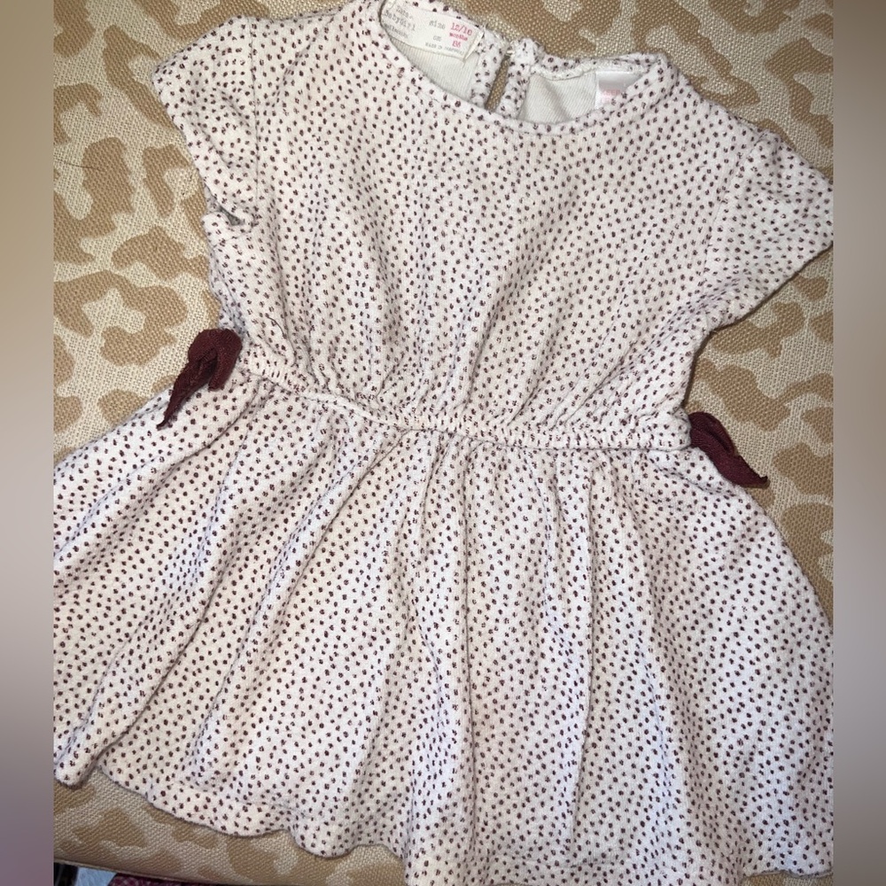 Zara 12-18M Terrycloth Dress/Tunic